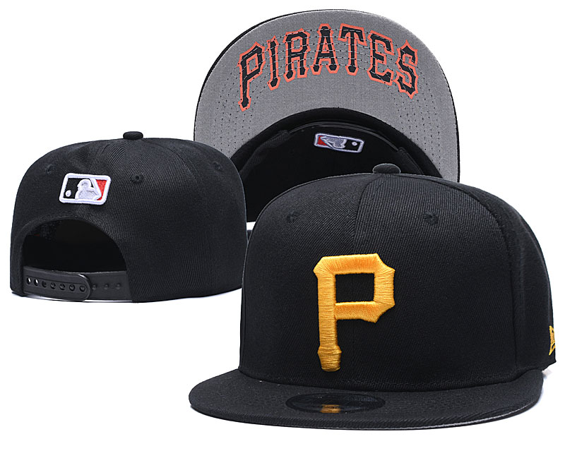2020 MLB Pittsburgh Pirates hat->->Sports Caps
